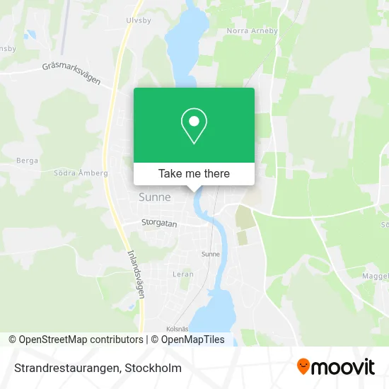 Strandrestaurangen map