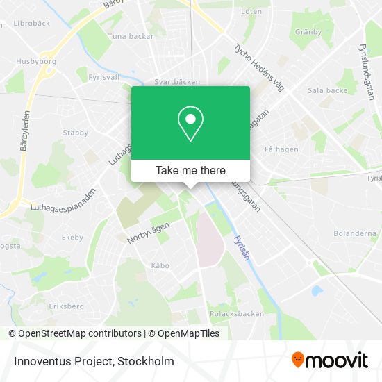 Innoventus Project map