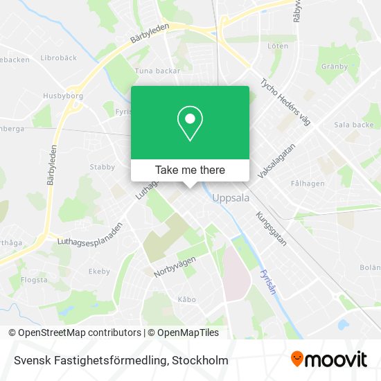 Svensk Fastighetsförmedling map