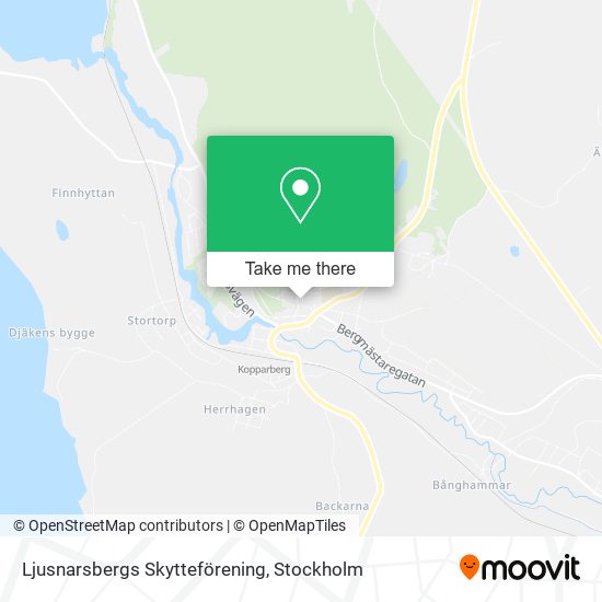 Ljusnarsbergs Skytteförening map