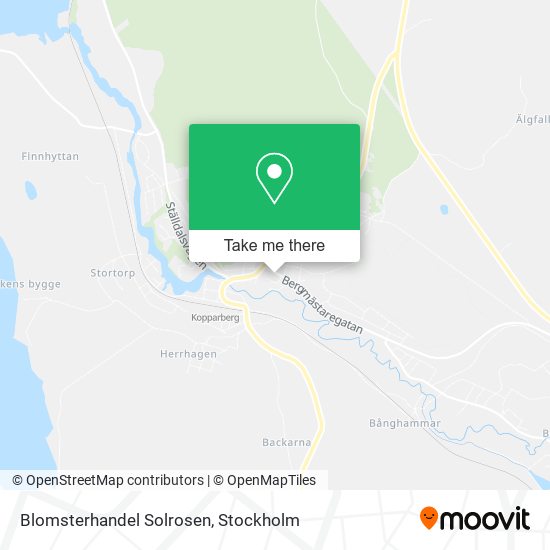 Blomsterhandel Solrosen map