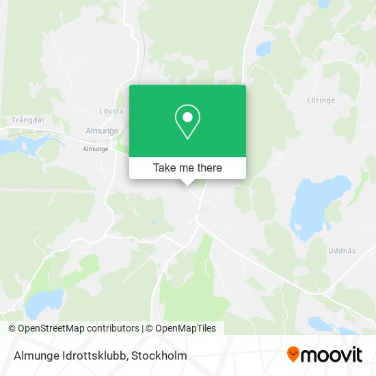 Almunge Idrottsklubb map