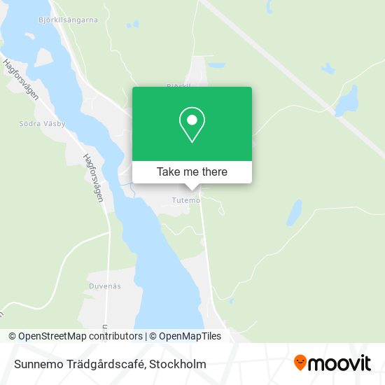 Sunnemo Trädgårdscafé map