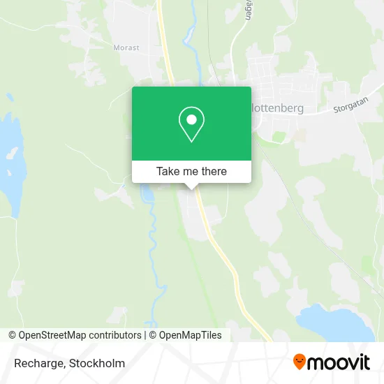 Recharge map
