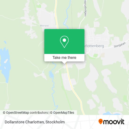 Dollarstore Charlotten map