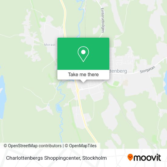 Charlottenbergs Shoppingcenter map