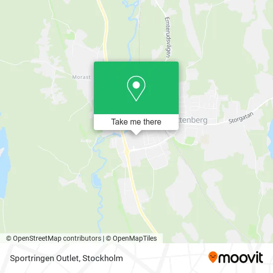 Sportringen Outlet map