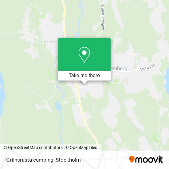 Gränsrasta camping map