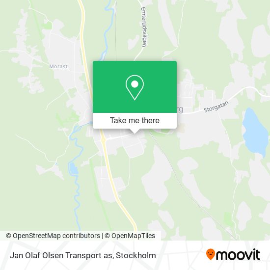 Jan Olaf Olsen Transport as map