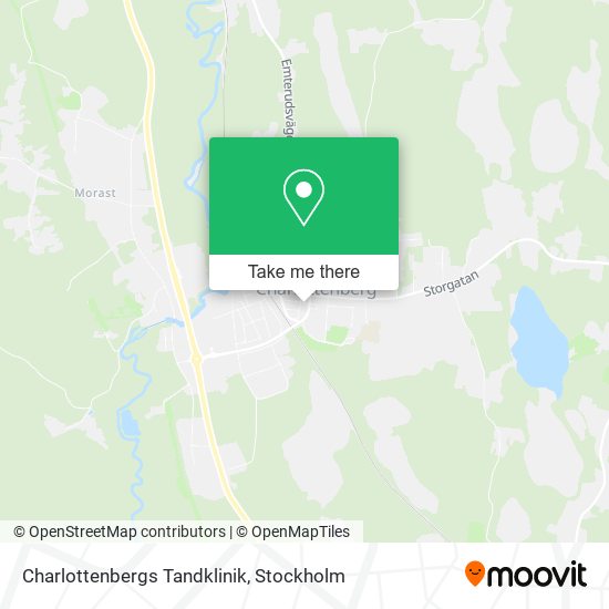 Charlottenbergs Tandklinik map
