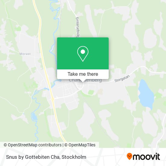 Snus by Gottebiten Cha map
