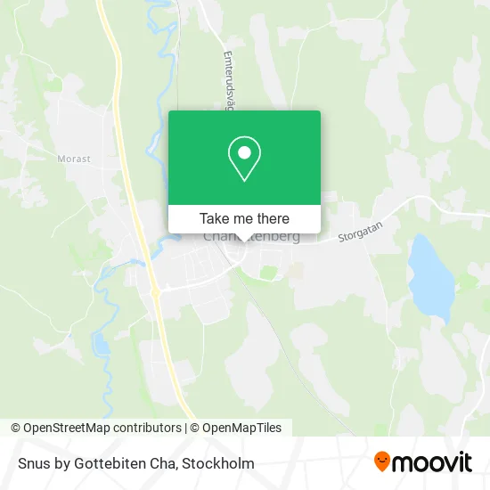 Snus by Gottebiten Cha map