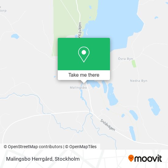 Malingsbo Herrgård map
