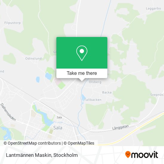 Lantmännen Maskin map