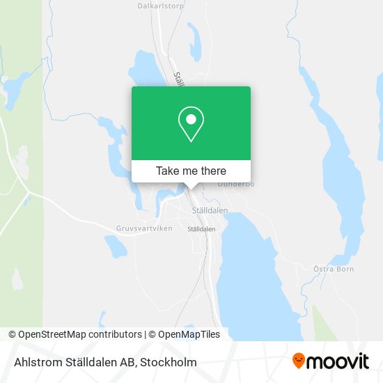 Ahlstrom Ställdalen AB map