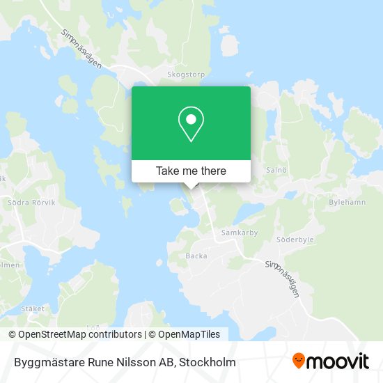 Byggmästare Rune Nilsson AB map