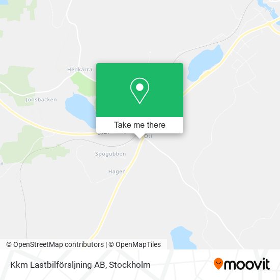 Kkm Lastbilförsljning AB map