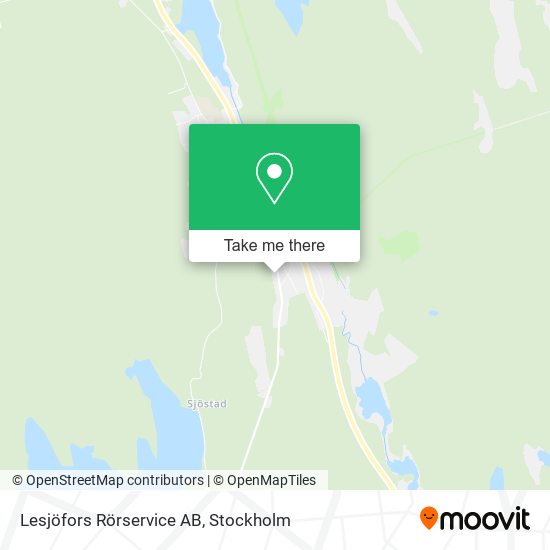 Lesjöfors Rörservice AB map