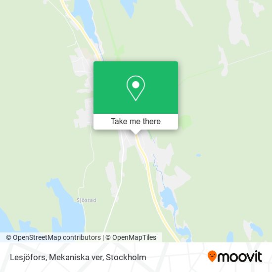 Lesjöfors, Mekaniska ver map
