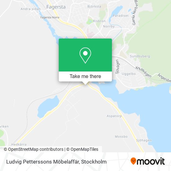 Ludvig Petterssons Möbelaffär map