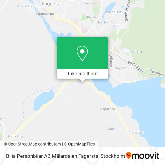 Bilia Personbilar AB Mälardalen Fagersta map