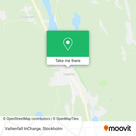 Vattenfall InCharge map