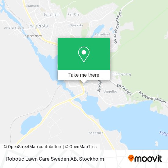 Robotic Lawn Care Sweden AB map