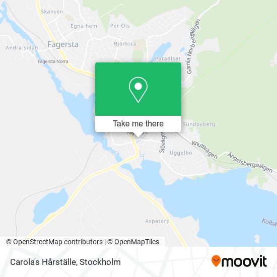 Carola's Hårställe map