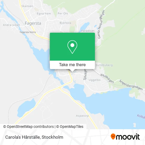 Carola's Hårställe map