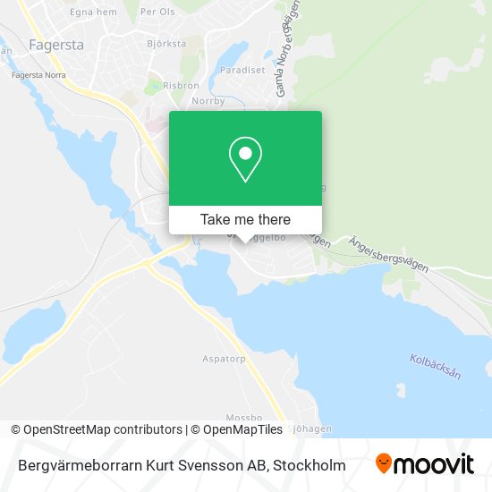 Bergvärmeborrarn Kurt Svensson AB map