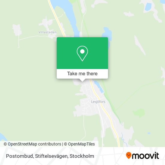 Postombud, Stiftelsevägen map