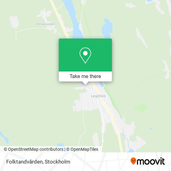 Folktandvården map