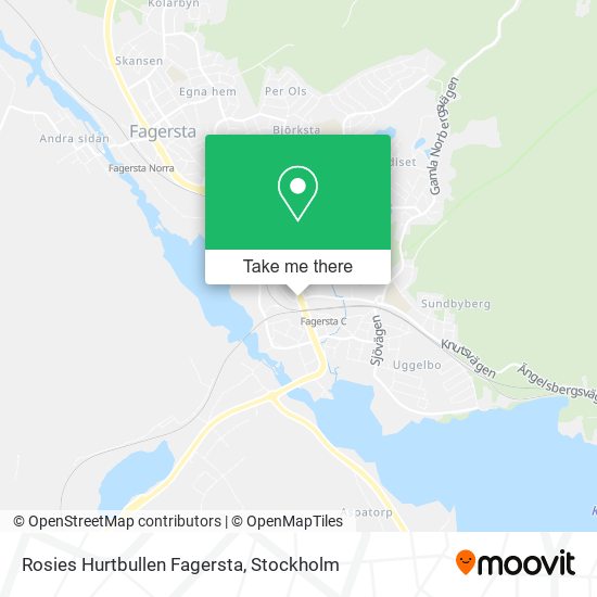 Rosies Hurtbullen Fagersta map