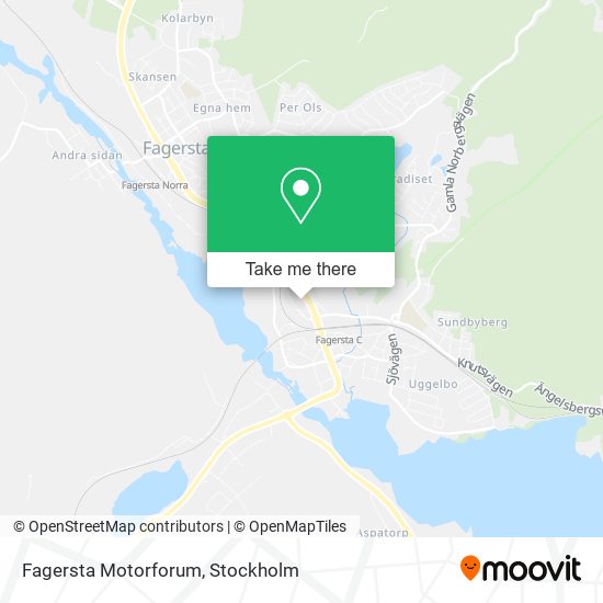 Fagersta Motorforum map