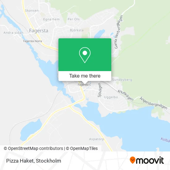 Pizza Haket map