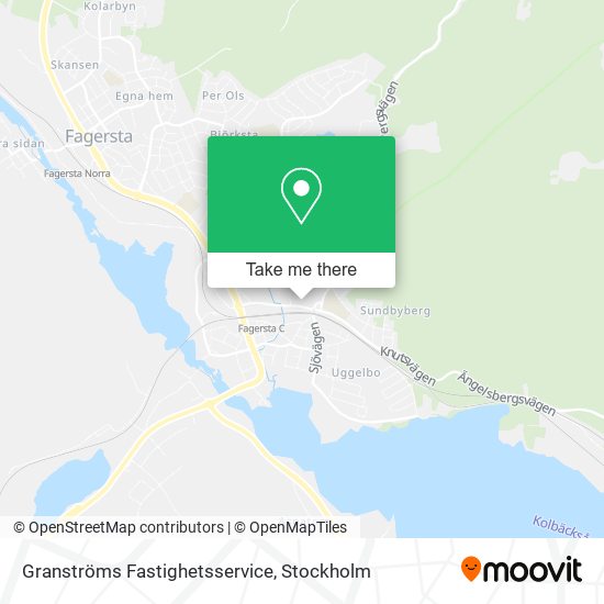 Granströms Fastighetsservice map