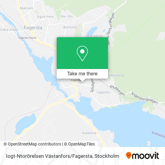 Iogt-Ntorörelsen Västanfors / Fagersta map
