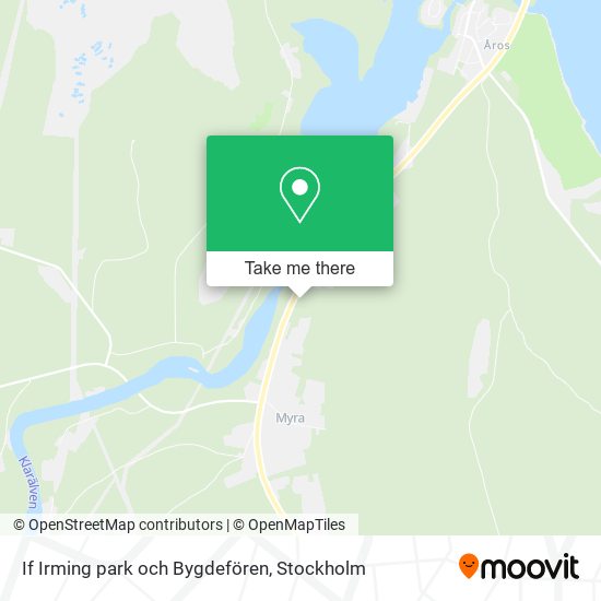 If Irming park och Bygdefören map