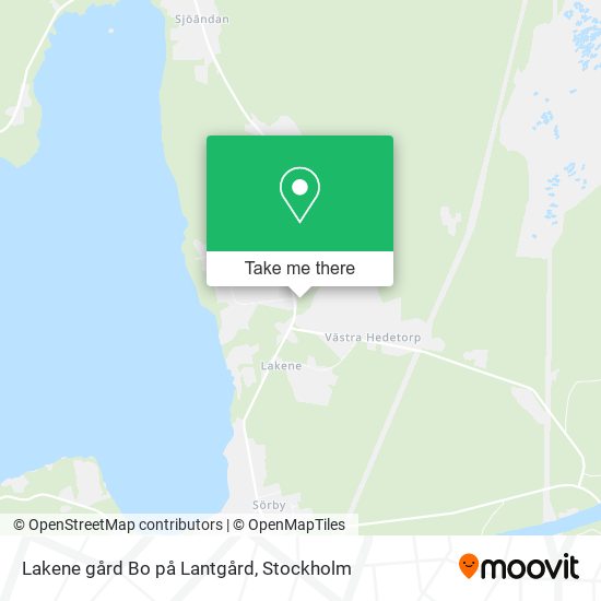 Lakene gård Bo på Lantgård map