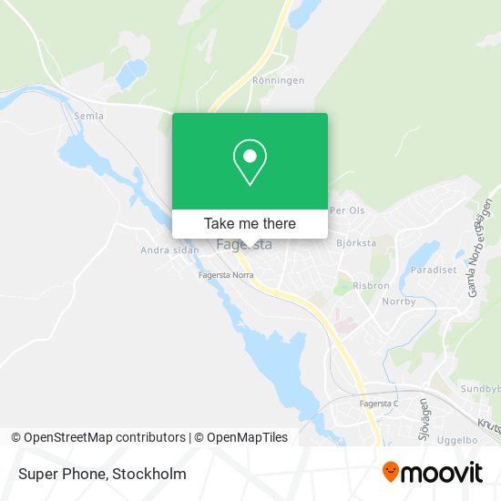 Super Phone map