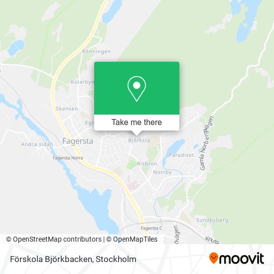 Förskola Björkbacken map