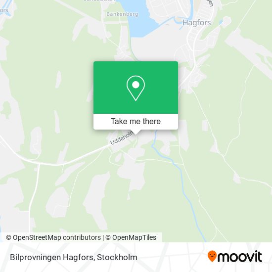 Bilprovningen Hagfors map