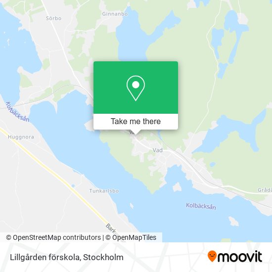 Lillgården förskola map