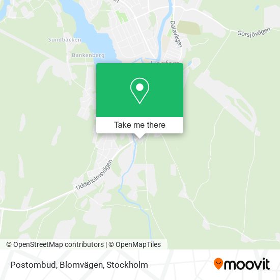 Postombud, Blomvägen map