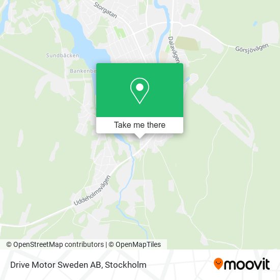 Drive Motor Sweden AB map