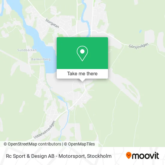 Rc Sport & Design AB - Motorsport map