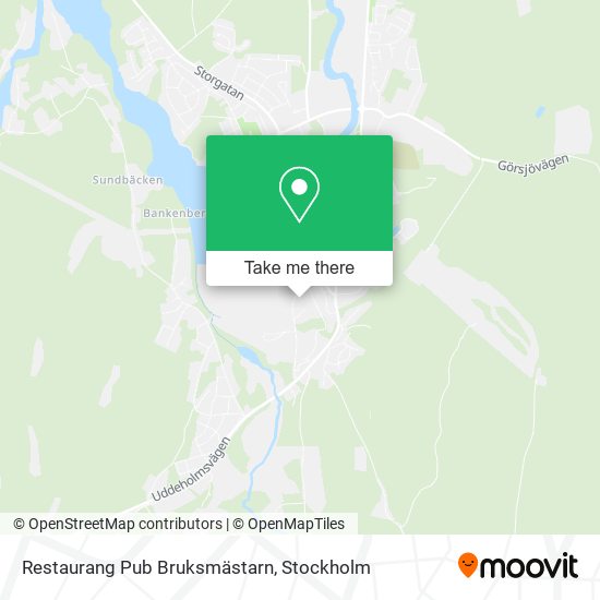 Restaurang Pub Bruksmästarn map