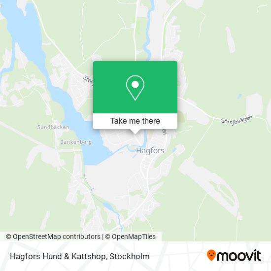 Hagfors Hund & Kattshop map