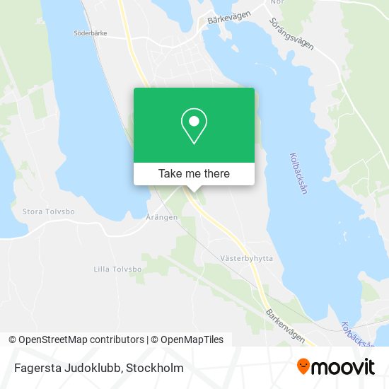 Fagersta Judoklubb map