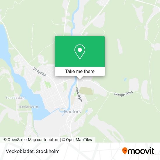 Veckobladet map